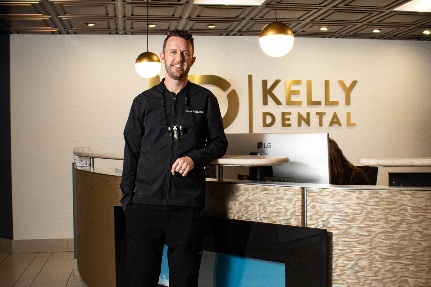 OFFICE SPACE: Kelly Dental has plenty of room to fill at its new 5,300-square-foot facility, says owner Dr. Chase Kelly.
